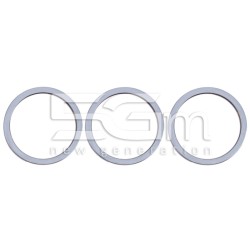 Set 3 Pcs Frame Blu Camera Posteriore iPhone 13 Pro Max