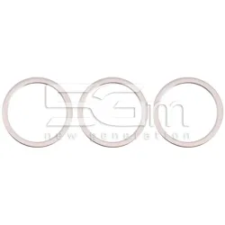 Set 3 Stuks Frame Wit Achtercamera iPhone 13 Pro Max | 5G-M