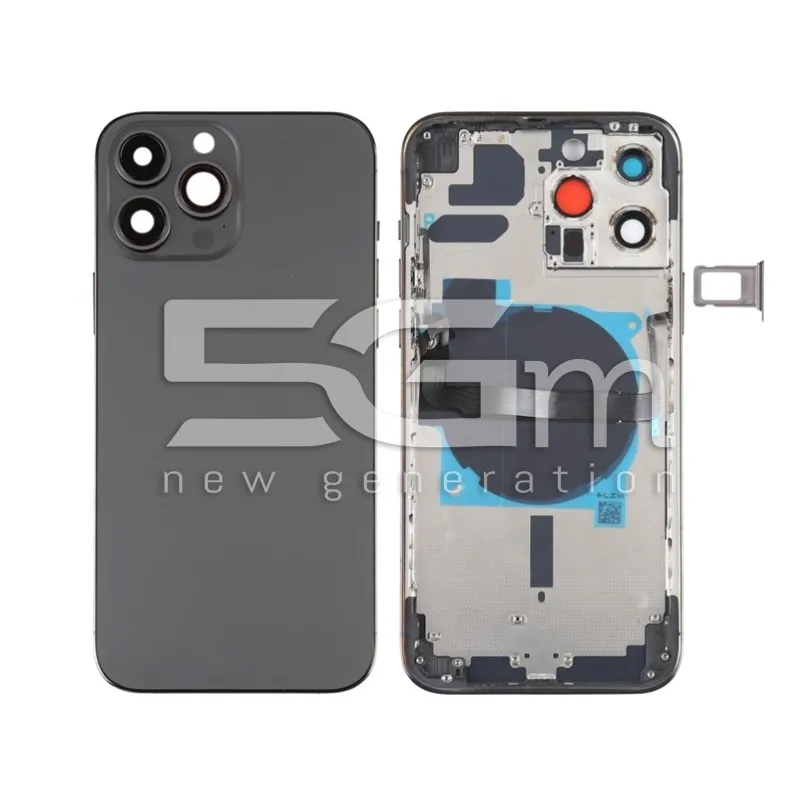 Retro Cover Nero iPhone 13 Pro Max No Logo | Store Online 5G-M