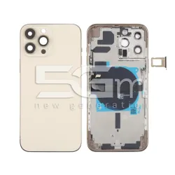 Retro Cover Gold iPhone 13 Pro Max No Logo