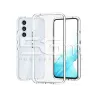 Custodia TPU Trasparente + Cornice Bianca Samsung SM-A546 A54 5G | Store Online 5G-M