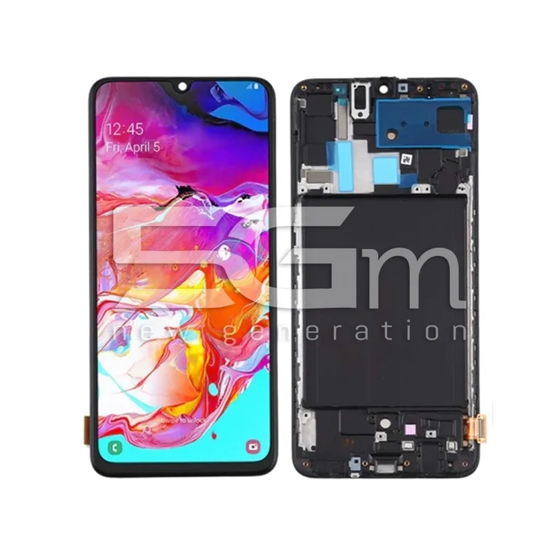 Display Touch + Frame Nero Samsung SM-A705 A70 OLED | Store Online 5G-M