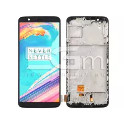 Display Touch + Frame Black OnePlus 5T (CG)