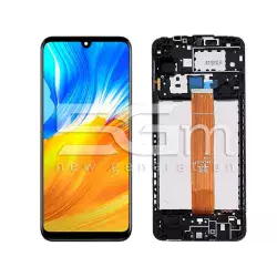 Display Touch + Frame Black Samsung SM-A125 A12 (IPS)