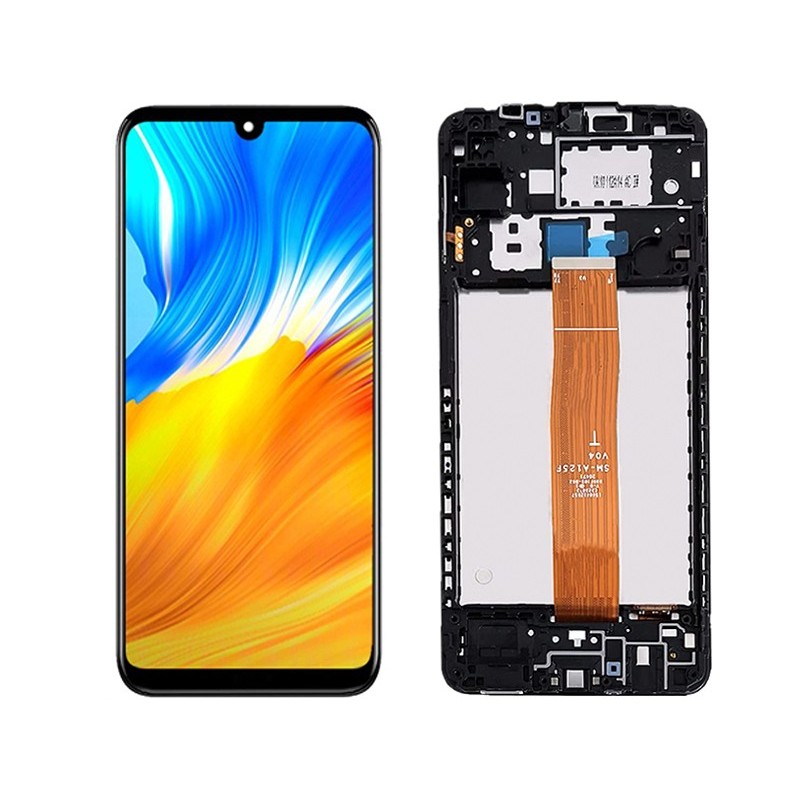 Display Touch + Frame Nero Samsung SM-A125 A12 (IPS)
