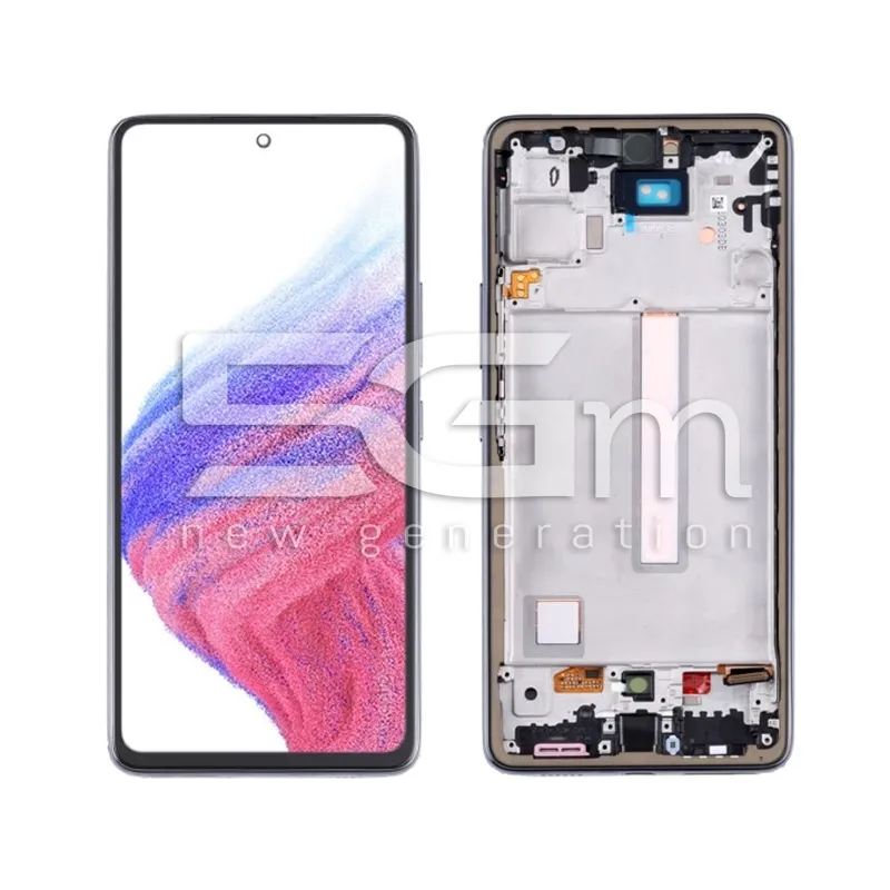 Display Touch + Frame Nero Samsung A536 A53 5G (OLED) | Store Online 5G-M