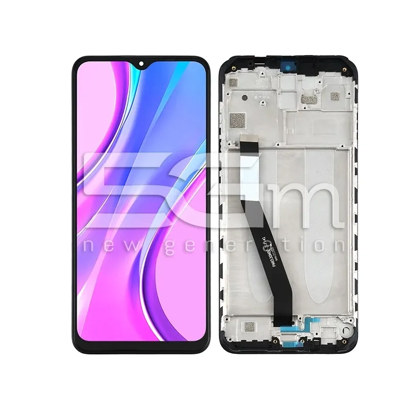 Display Touch + Frame Nero Xiaomi Redmi 9 (IPS) | Store Online 5G-M