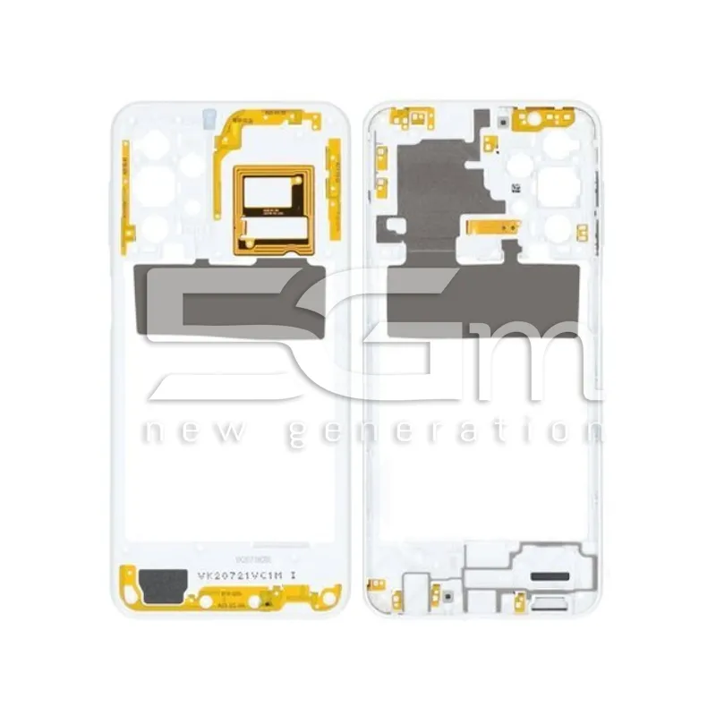 Middle Frame Awesome White Samsung SM-A236 A23 5G | Store Online 5G-M