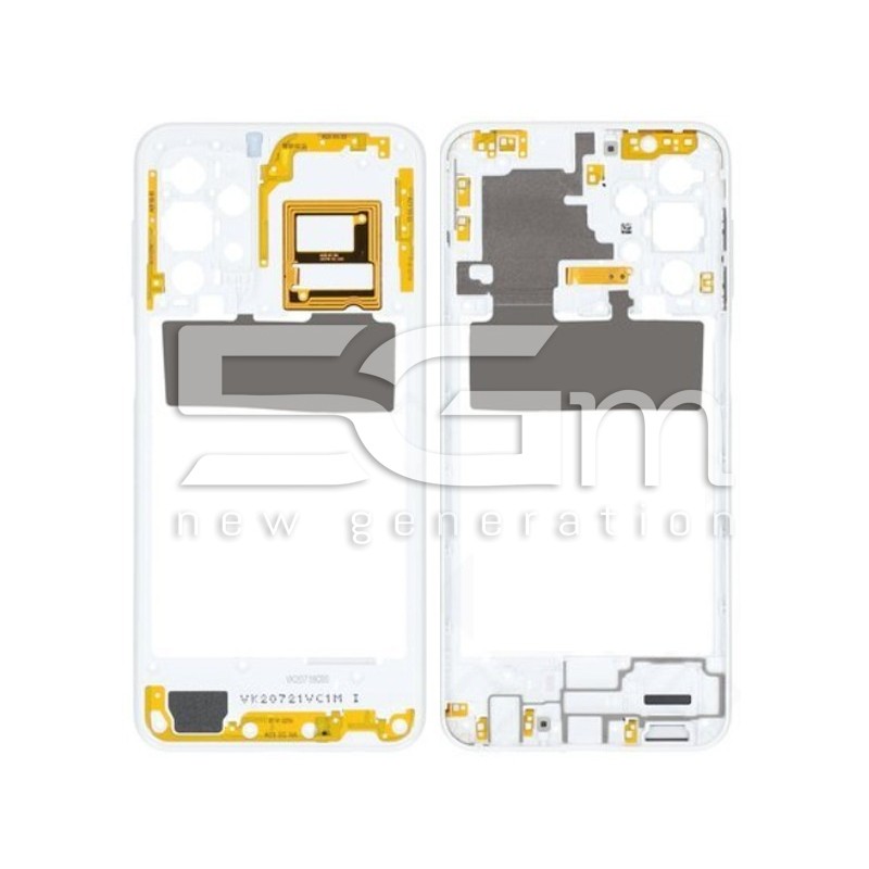Middle Frame Awesome White Samsung SM-A236 A23 5G