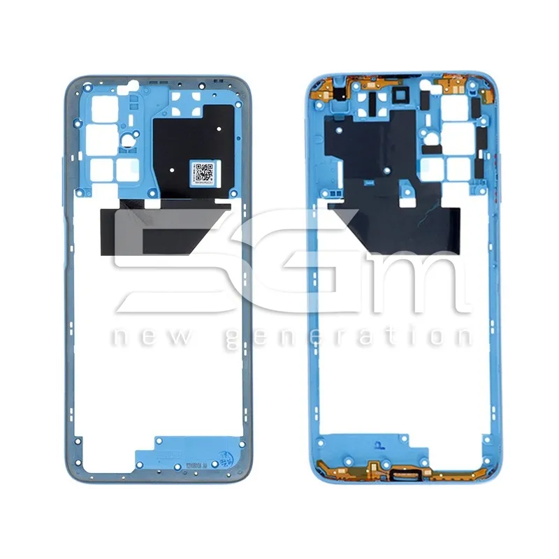 Middle Frame Sea Blue Xiaomi Redmi 10 4G - Xiaomi Redmi 10 4G 2022 | Store Online 5G-M