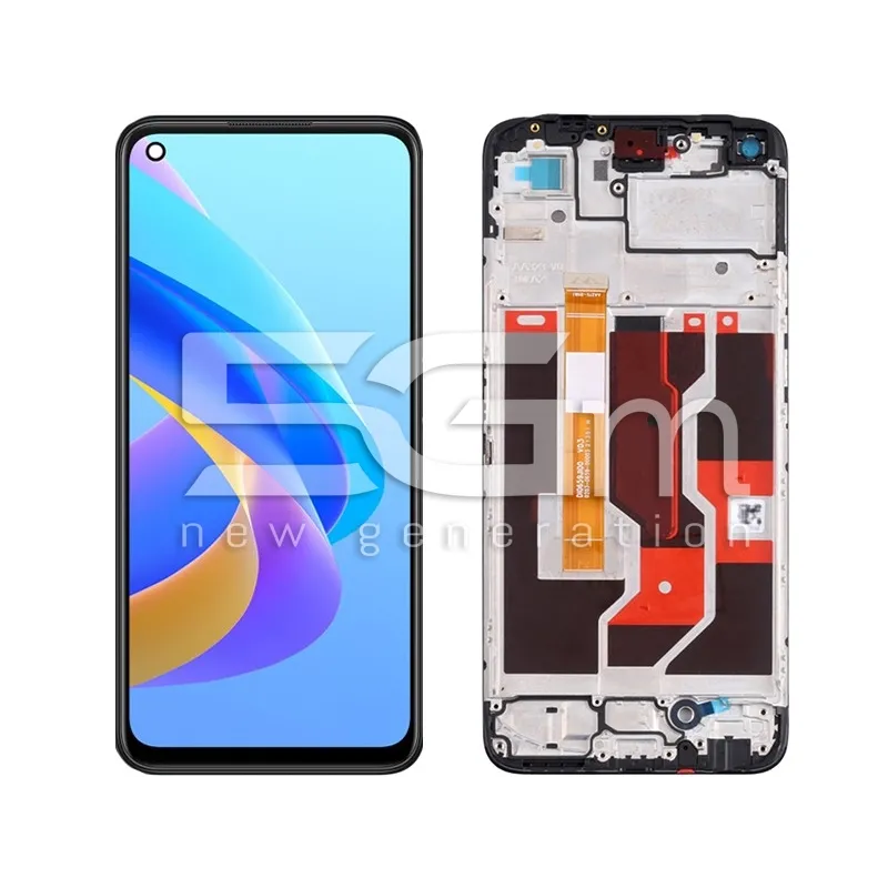 Display Touch + Frame Nero OPPO A76 (IPS) | Store Online 5G-M