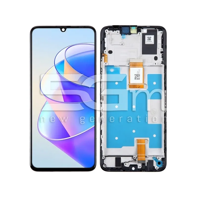 Écran Tactile + Châssis Noir Honor X7a (IPS) | Boutique en ligne 5G-M