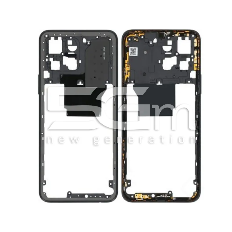 Châssis Central Noir + NFC Honor X8 5G (VNE-N41) | Boutique en ligne 5G-M