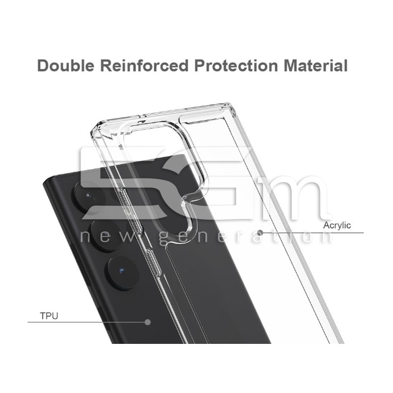 Custodia Trasparente TPU Samsung SM-S918 S23 Ultra