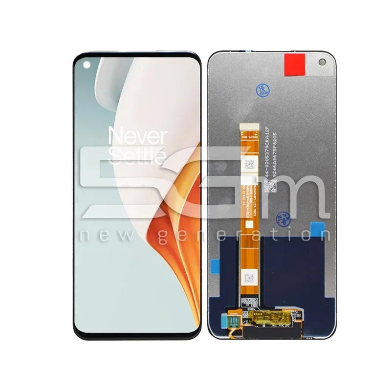 Kijelző Érintő Fekete OnePlus Nord N100 (IPS) | Online Áruház 5G-M