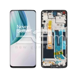 Ecra Tactil + Chassi Preto OnePlus Nord N10 5G (IPS)