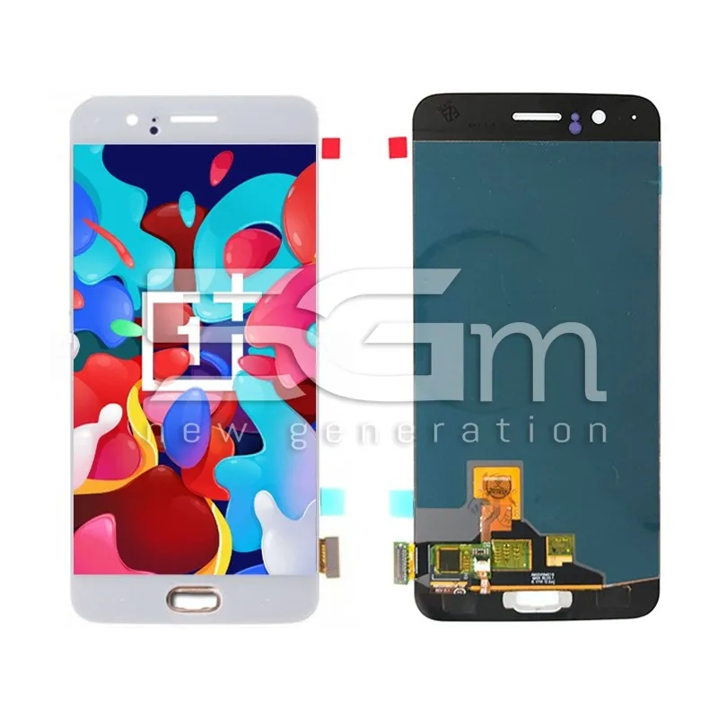 Écran Tactile Blanc OnePlus 5 (CG) | Boutique en ligne 5G-M