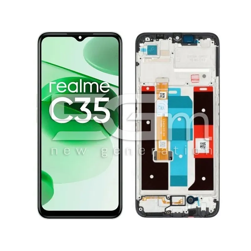 Display Touch + Frame Nero Realme C35 (IPS) | Store Online 5G-M