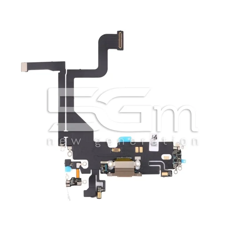 Connecteur de Charge Nappe Or iPhone 13 Pro | 5G-M