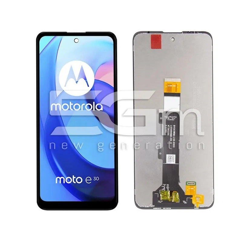 Écran Tactile Noir Moto E30 (IPS) | 5G-M.com