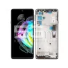 Motorola Edge 20 / Edge 20 Pro Fagyszürke Kijelző és Keret (OLED) | 5G-M