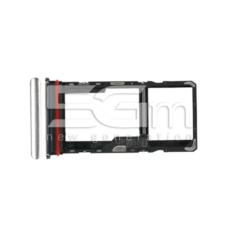 Supporto Sim Card Bright Silver Moto G51 5G | Store Online 5G-M