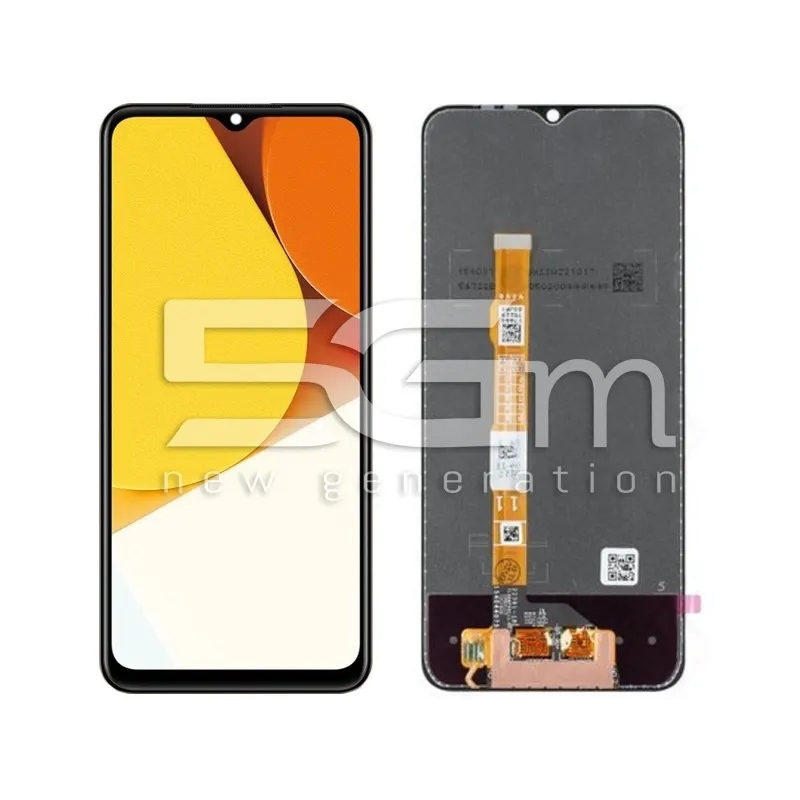 Kijelző Érintő Fekete Vivo Y35 5G (IPS) | 5G-M Online Áruház