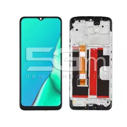 Ecrã Táctil + Chassi Preto OPPO A5 2020 (IPS)