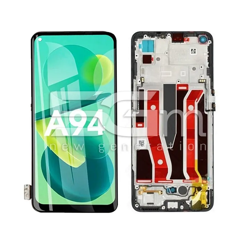 Écran Tactile + Châssis Noir OPPO 94 5G OLED | Boutique en ligne 5G-M