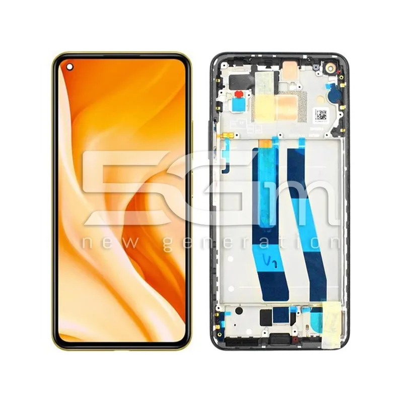 Écran Tactile Noir + Châssis Xiaomi MI 11 Lite Ori | 5G-M