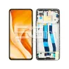 Xiaomi MI 11 Lite Fekete Kijelző Érintő + Keret Ori | 5G-M