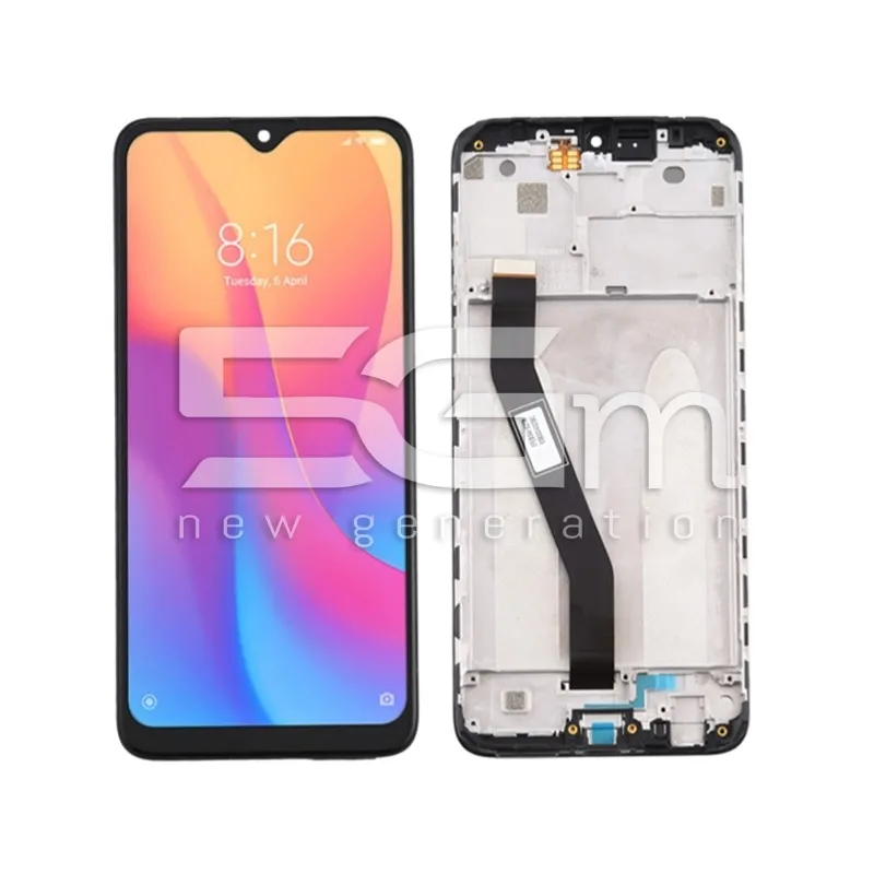 Display Touch + Frame Nero Xiaomi Redmi 8 - 8A (IPS) | Store Online 5G-M