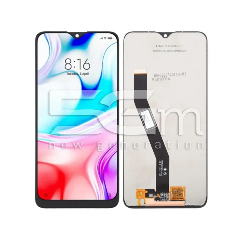 Display Touchscreen Schwarz Xiaomi Redmi 8 - 8A (IPS) | Online-Shop 5G-M