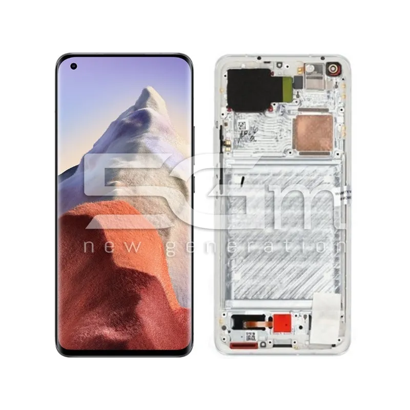 Display Touch + Frame Ceramic White Xiaomi Mi 11 Ultra 5G - 11 Pro | Store Online 5G-M