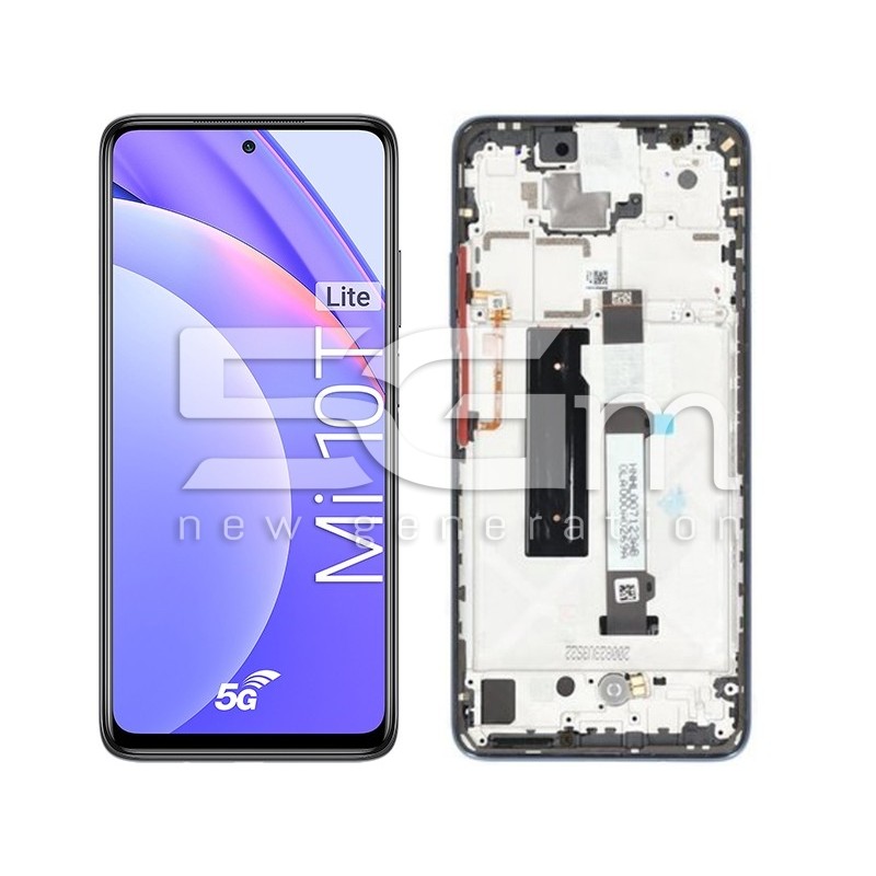 Ecrà Tàctil + Chassi Pearl Grey Xiaomi MI 10T Lite - Redmi Note 9 Pro 5G (IPS)