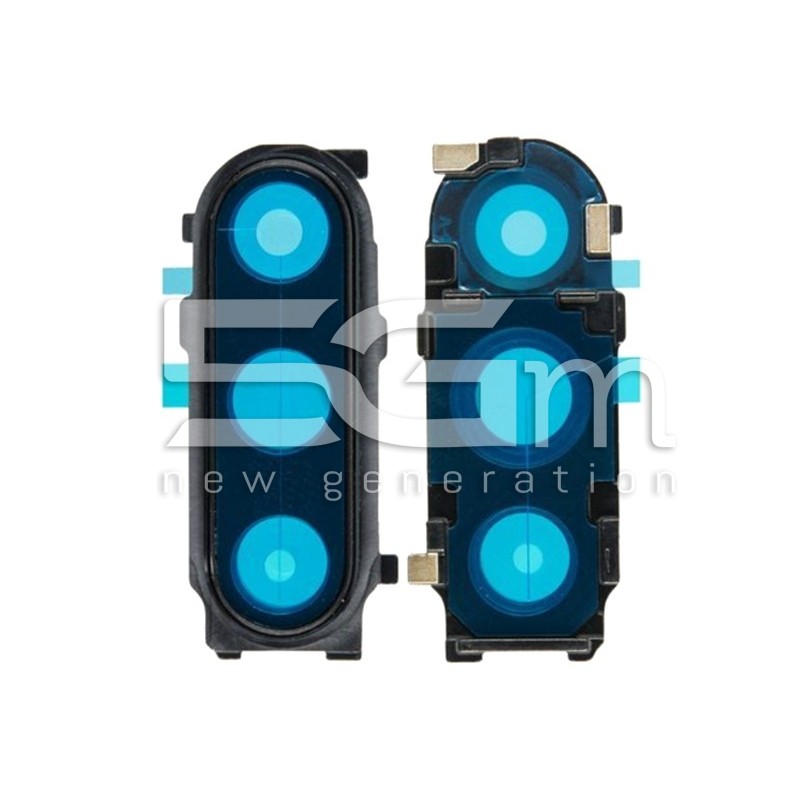 Vetrino Camera Posteriore + Frame Piano Black Xiaomi Mi9 SE