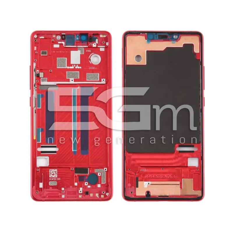LCD Keret Piros Xiaomi Mi8 SE | 5G-M Webáruház