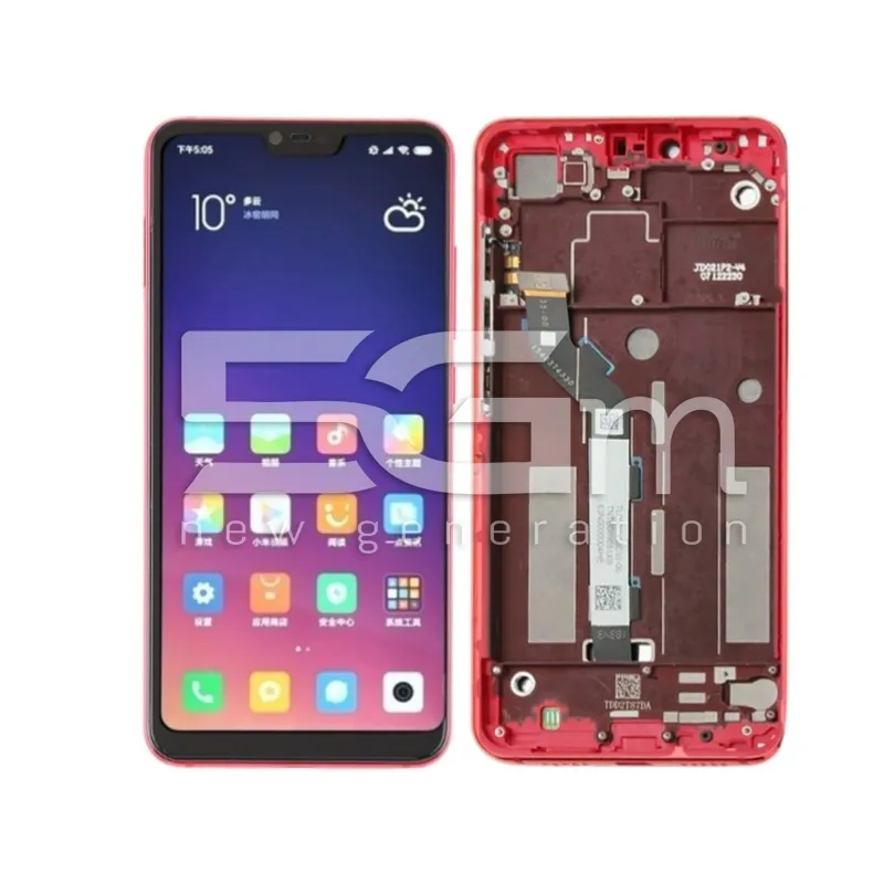 Display Touch + Frame Red Xiaomi Mi8 Lite (IPS) | Store Online 5G-M