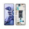 Display Touch + Frame Moonlight White Xiaomi Mi 11T - Mi 11T Pro 5G (Pulled) | Store Online 5G-M
