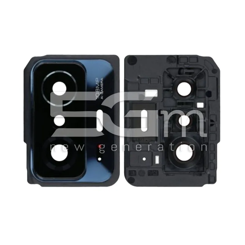 Vetrino Camera Posteriore + Frame Nero Xiaomi Mi 11T 5G - Mi 11T Pro | Store Online 5G-M