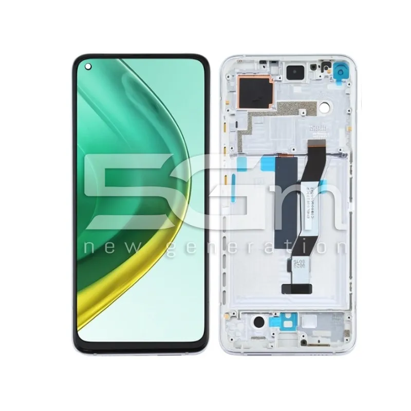 Display Touch + Frame Lunar Silver Xiaomi Mi 10T - Mi 10T Pro (IPS) | Store Online 5G-M
