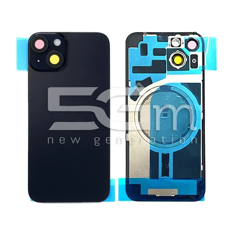 Retro Cover Midnight + Holder + Magnetism Ring iPhone 14 No Logo | Store Online 5G-M