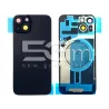 Retro Cover Midnight + Houder + Magnetische Ring iPhone 14 Geen Logo | 5G-M