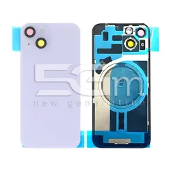 Retro Cover Paars, Houder & Magneetring iPhone 14 Zonder Logo | 5G-M
