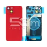 Achtercover Rood + Houder + Magneetring iPhone 14 Plus Zonder Logo | 5G-M.com