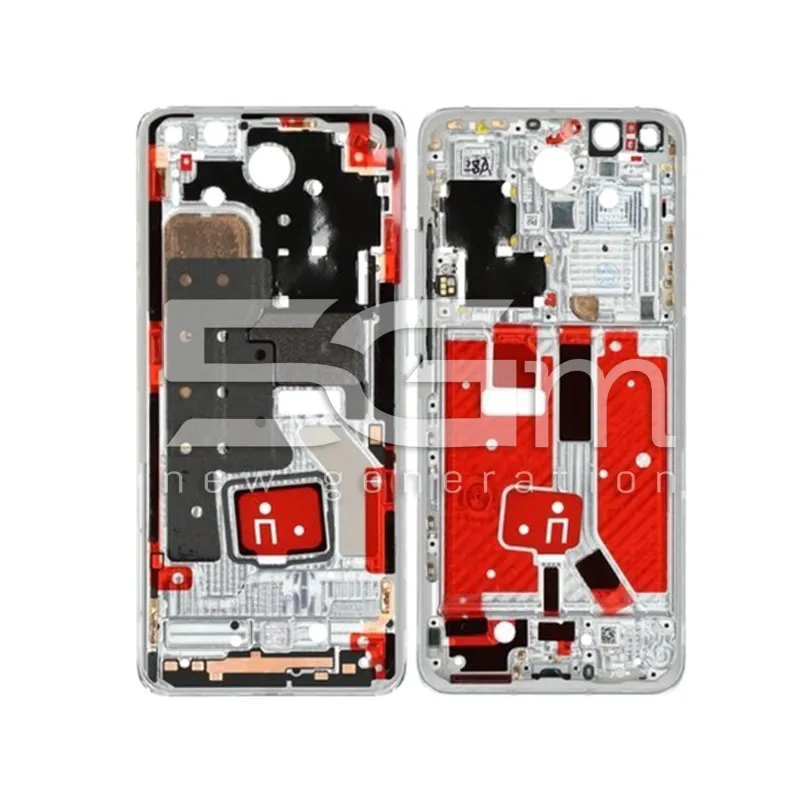 Rama LCD Ice White - Silver Frost Huawei P40 Pro | 5G-M