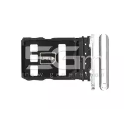 Supporto Sim Card Silver Frost - Ice White Huawei P40 Pro