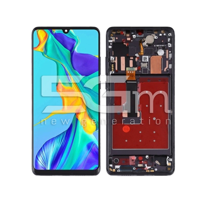 Display Touch + Frame Nero Huawei P30 Pro (Pulled)