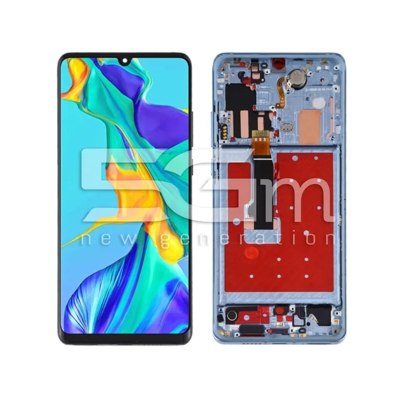 Display Touch Breathing Crystal + Frame Huawei P30 Pro (Pulled) | Store Online 5G-M