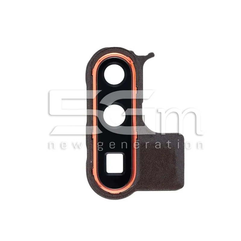 Hátsó Kamera Üveg + Keret Narancs Huawei P30 Pro | 5G-M Webáruház